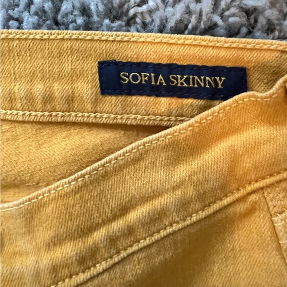 Lucky Brand Women’s Sofia Skinny Denim in Golden Yellow - Picture 8 of 11